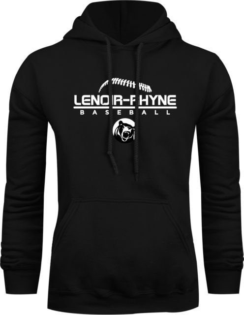 Lenoir Rhyne Fleece Hoodie Baseball Thread - ONLINE ONLY