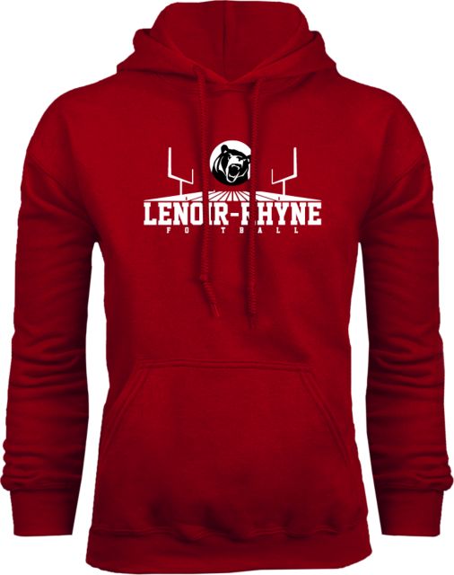 Lenoir Rhyne Fleece Hoodie Football Field - ONLINE ONLY