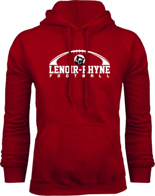 Lenoir Rhyne Fleece Hoodie Football Top - ONLINE ONLY