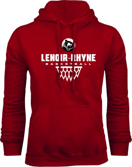 Lenoir Rhyne Fleece Hoodie Basketball Net - ONLINE ONLY