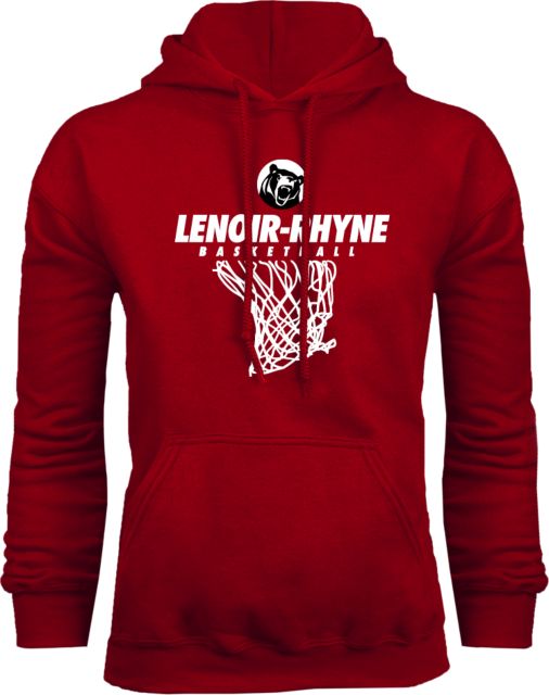 Lenoir Rhyne Fleece Hoodie Basketball Hanging Net - ONLINE ONLY