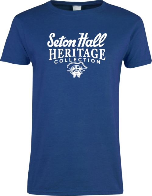 Seton Hall Ladies T Shirt Seton Hall Heritage Collection Vintage Mark One Color - ONLINE ONLY
