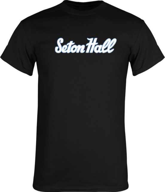 Seton Hall T Shirt Seton Hall Vintage Wordmark Script - ONLINE ONLY