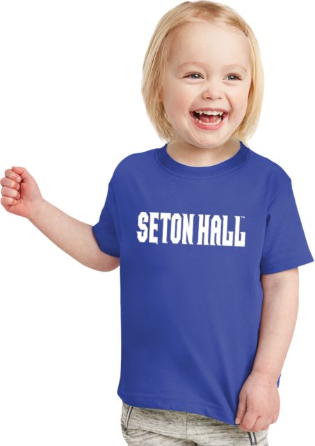 Seton Hall Toddler T Shirt Seton Hall Wordmark - ONLINE ONLY