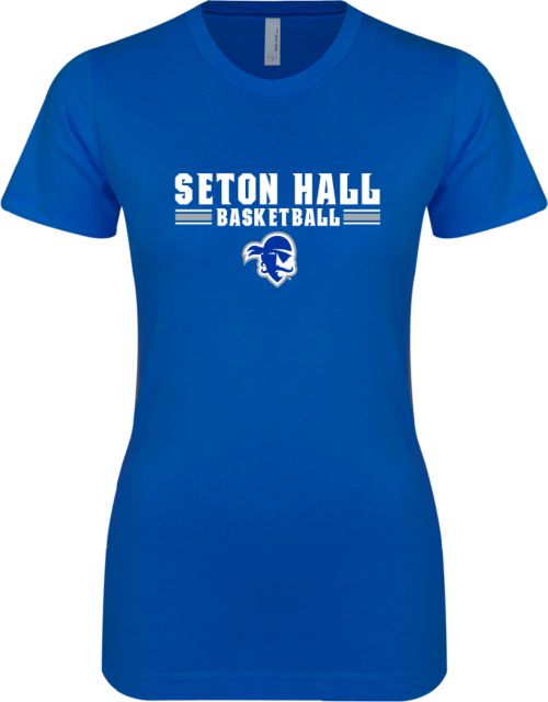 Seton Hall Next Level Ladies SoftStyle Junior Fitted Tee Basketball - ONLINE ONLY