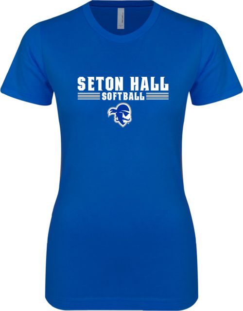 Seton Hall Next Level Ladies SoftStyle Junior Fitted Tee Softball - ONLINE ONLY