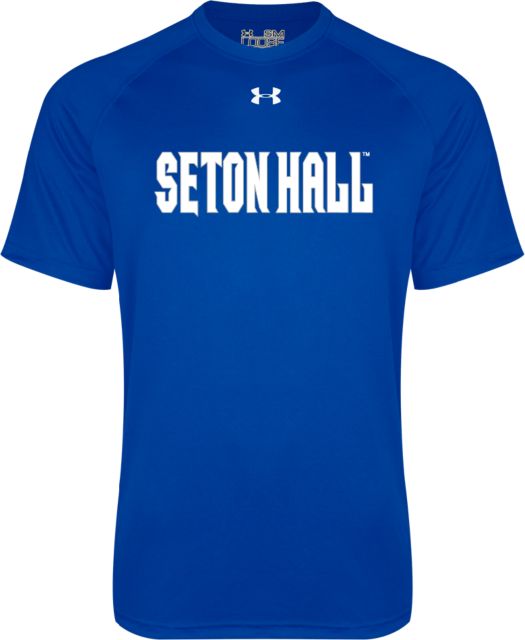 Seton Hall Under Armour Tech Tee Seton Hall Wordmark - ONLINE ONLY