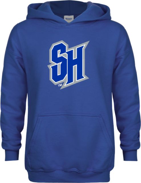 Seton Hall Youth Fleece Hoodie Secondary Athletic Logo - ONLINE ONLY