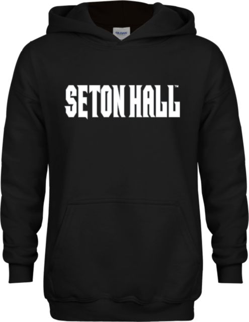 Seton Hall Youth Fleece Hoodie Seton Hall Wordmark - ONLINE ONLY
