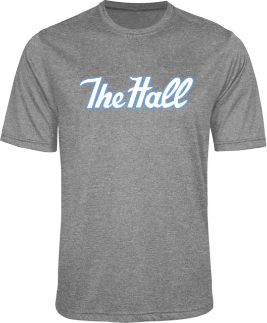 Seton Hall Performance Heather Contender Tee The Hall Vintage Wordmark - ONLINE ONLY
