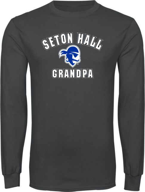 Seton Hall Long Sleeve T Shirt Grandpa - ONLINE ONLY