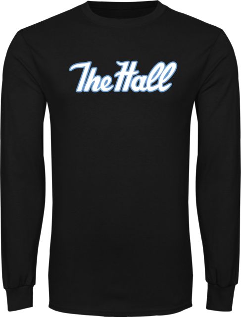 Seton Hall Long Sleeve T Shirt The Hall Vintage Wordmark - ONLINE ONLY