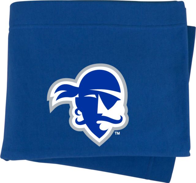 Seton Hall Sweatshirt Blanket Primary Athletics Logo - ONLINE ONLY