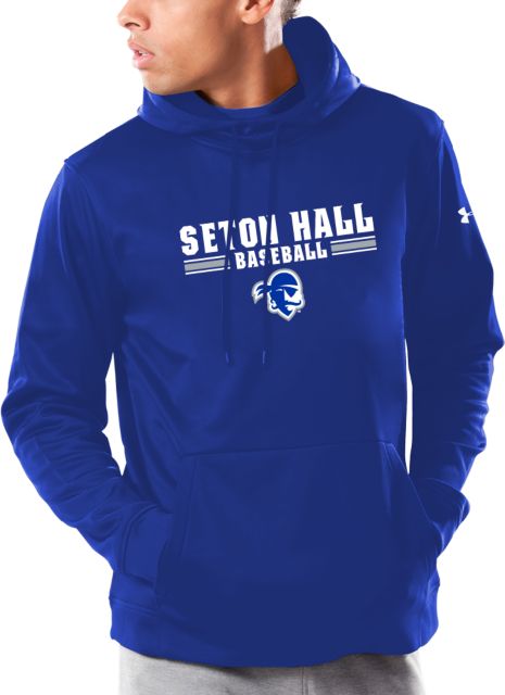 Seton Hall Under Armour Armour Fleece Hoodie Baseball - ONLINE ONLY