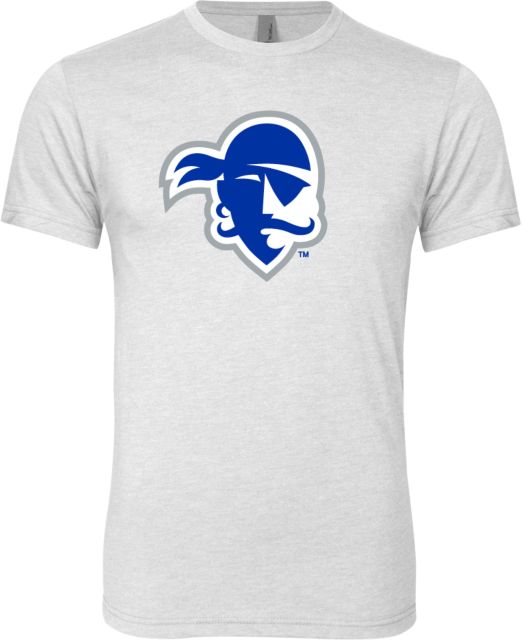 Seton Hall Next Level Heather Tri Blend Crew Primary Athletics Logo - ONLINE ONLY