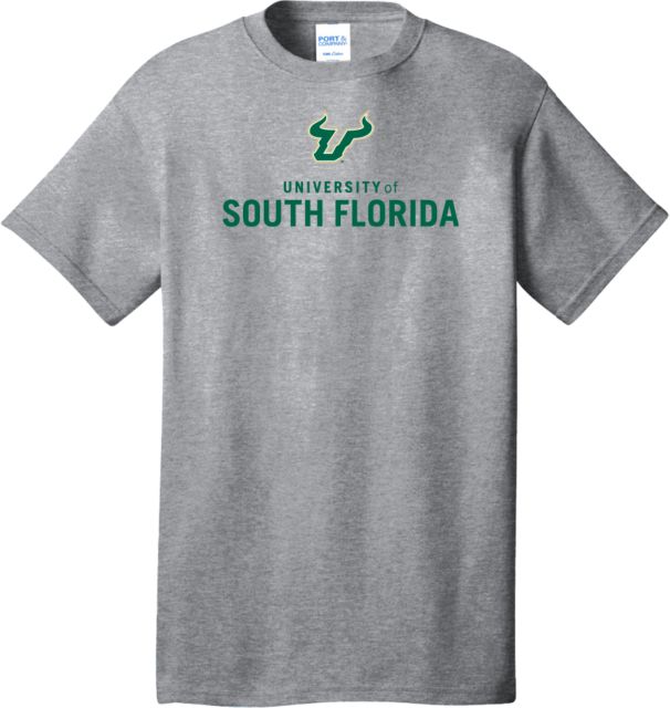 South Florida Extended Athletic Heather T Shirt Primary Mark Vertical - PLUS - ONLINE ONLY