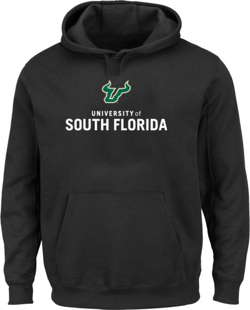 South Florida Extended Hoodie Primary Mark Vertical - PLUS - ONLINE ONLY