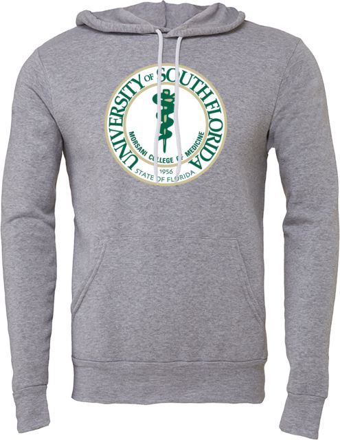 South Florida Bella + Canvas Fleece Hood Morsani College of Medicine - ONLINE ONLY