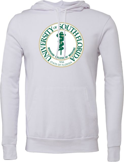 South Florida Bella + Canvas Fleece Hood Morsani College of Medicine - ONLINE ONLY
