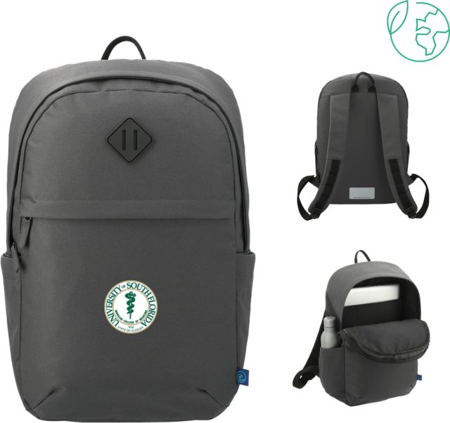 South Florida Repreve Ocean Commuter Computer Backpack Morsani College of Medicine - ONLINE ONLY