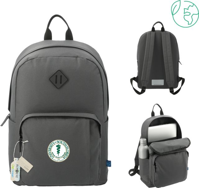 South Florida Repreve Ocean Everyday Computer Backpack Morsani College of Medicine - ONLINE ONLY
