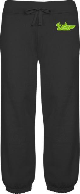 South Florida ENZA Womens Banded Fleece Capri USF Mark ONLINE