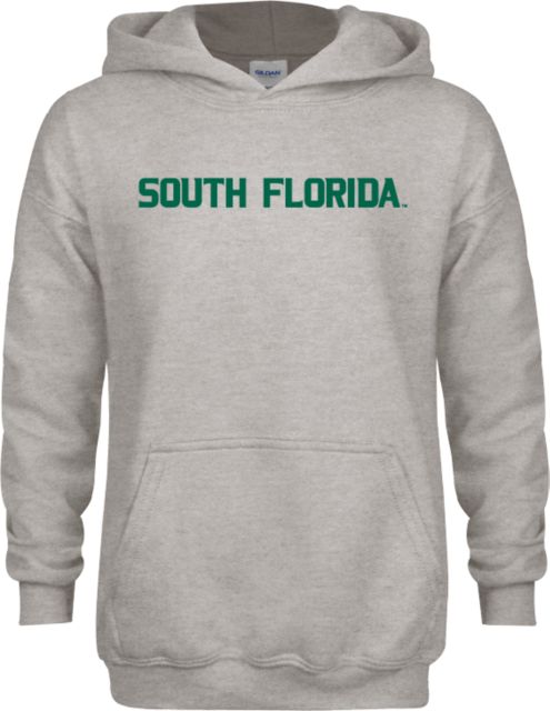 South Florida Youth Fleece Hood Wordmark - ONLINE ONLY