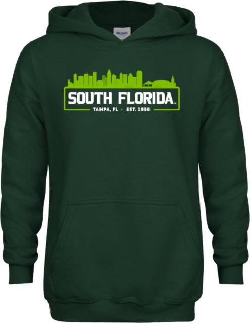 South Florida Youth Fleece Hoodie Tampa Skyline - ONLINE ONLY