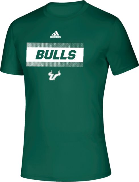 South Florida Adidas Creator Performance Tee Adidas Bulld in Comb - ONLINE ONLY