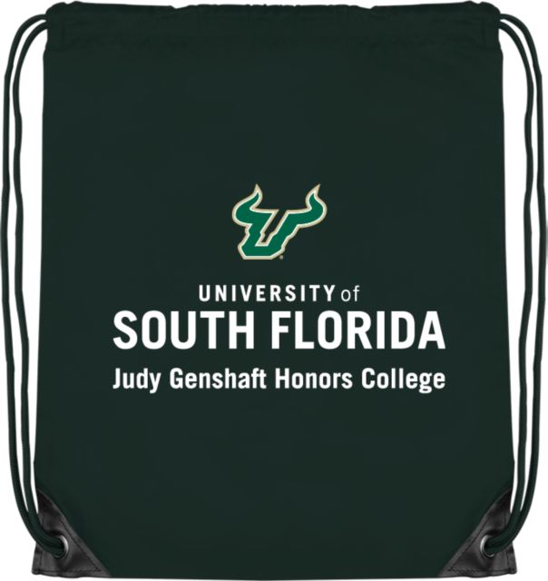 South Florida Drawstring Backpack Judy Genshaft Honors College - ONLINE ONLY