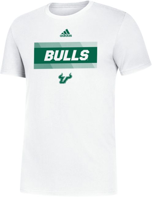 South Florida Adidas Amplifier Tee Adidas Bulld in Comb - ONLINE ONLY