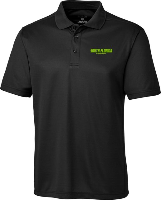 South Florida C&B Clique Ice Pique Polo USF Baseball Wordmark - ONLINE ONLY