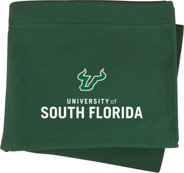 South Florida Sweatshirt Blanket Primary Mark Vertical - ONLINE ONLY