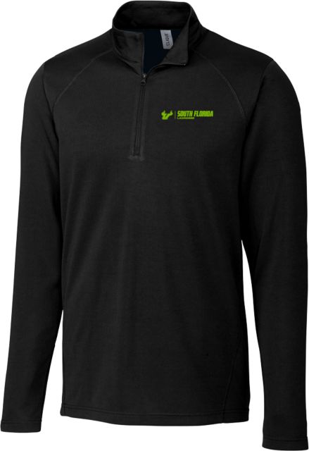 South Florida C&B Clique Ice Pique Half Zip USF Lacrosse Horizontal - ONLINE ONLY