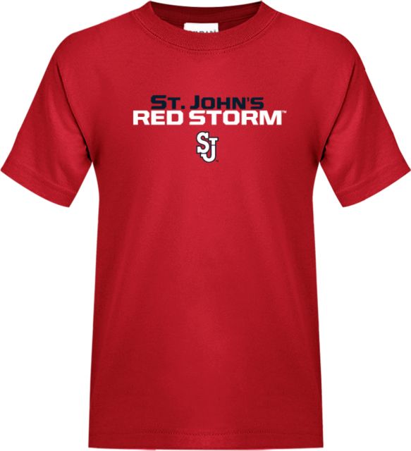 St. Johns Youth T Shirt St Johns Storm Stacked - ONLINE ONLY
