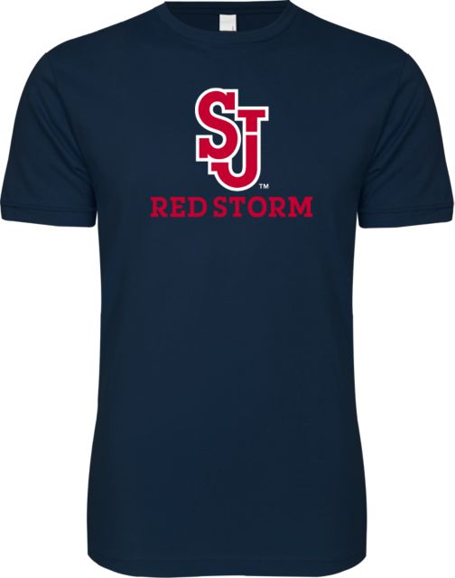 St. Johns Next Level SoftStyle T Shirt SJ Redstorm Stacked - ONLINE ONLY
