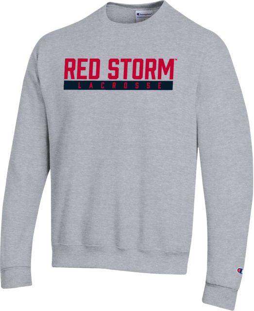 St. Johns Champion Fleece Crew Lacrosse Bar Design - ONLINE ONLY