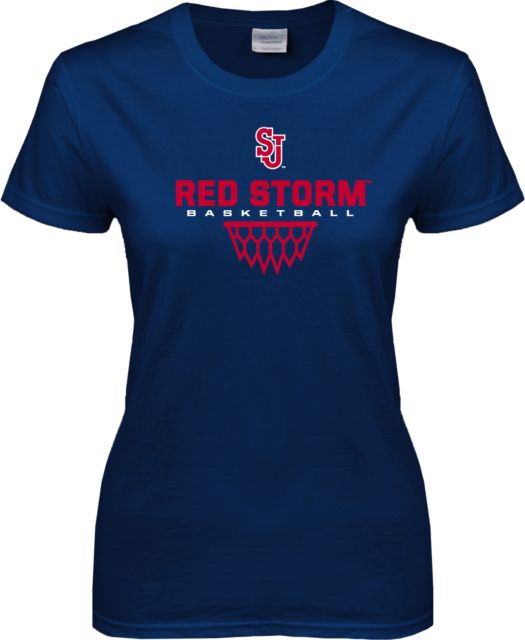 St. Johns Ladies T Shirt Basketball Sharp Net Design - ONLINE ONLY
