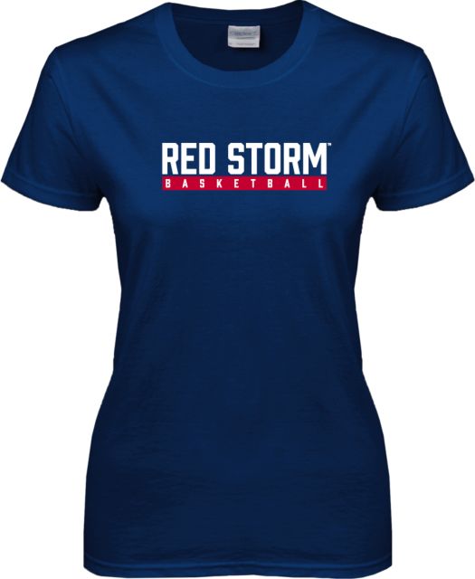St. Johns Ladies T Shirt Basketball Bar Design - ONLINE ONLY