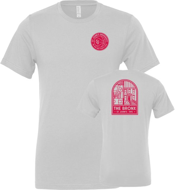 St. Johns Bella + Canvas Jersey Cotton T Shirt We Are New Yorks Team The Bronx - ONLINE ONLY
