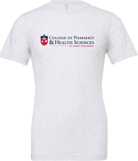 St. Johns Bella + Canvas Jersey Cotton T Shirt St Johns University College of Pharmacy - ONLINE ONLY