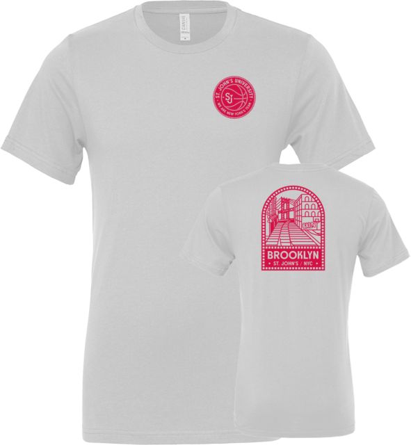 St. Johns Bella + Canvas Jersey Cotton T Shirt We Are New Yorks Team Brooklyn - ONLINE ONLY