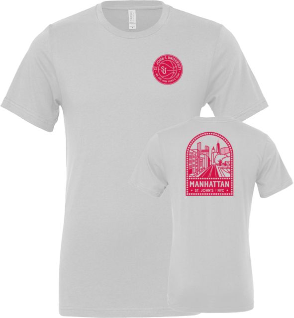 St. Johns Bella + Canvas Jersey Cotton T Shirt We Are New Yorks Team Manhattan - ONLINE ONLY