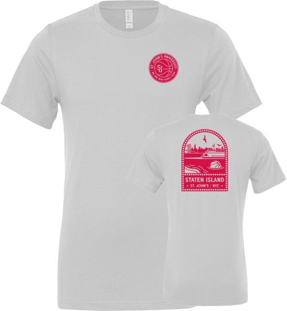 St. Johns Bella + Canvas Jersey Cotton T Shirt We Are New Yorks Team Staten Island - ONLINE ONLY