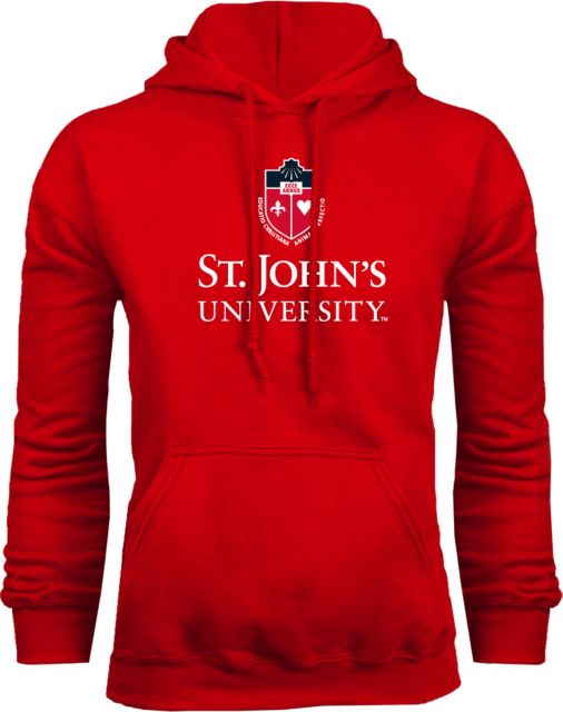 St. Johns Fleece Hoodie University Mark Stacked ONLINE ONLY St