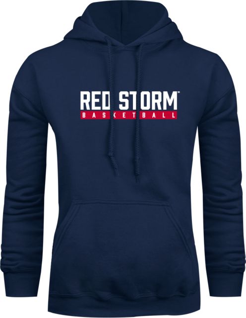 St. Johns Fleece Hoodie Basketball Bar Design - ONLINE ONLY
