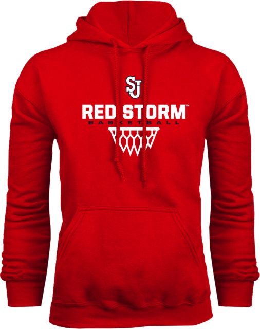 St. Johns Fleece Hoodie Basketball Sharp Net Design - ONLINE ONLY