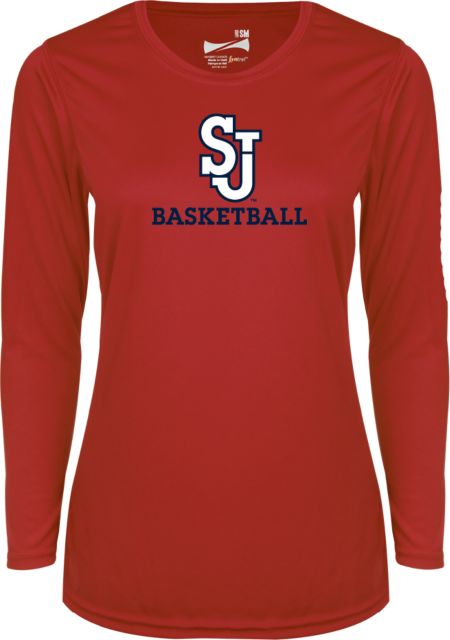 St. Johns Ladies Syntrel Performance Longsleeve Shirt Basketball - ONLINE ONLY