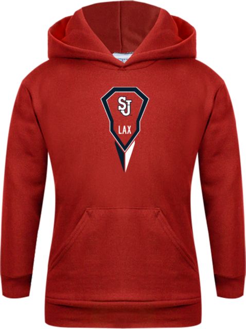 St. Johns Youth Fleece Hoodie Modern Lacrosse Stick - ONLINE ONLY