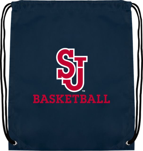 St. Johns Drawstring Backpack Basketball - ONLINE ONLY